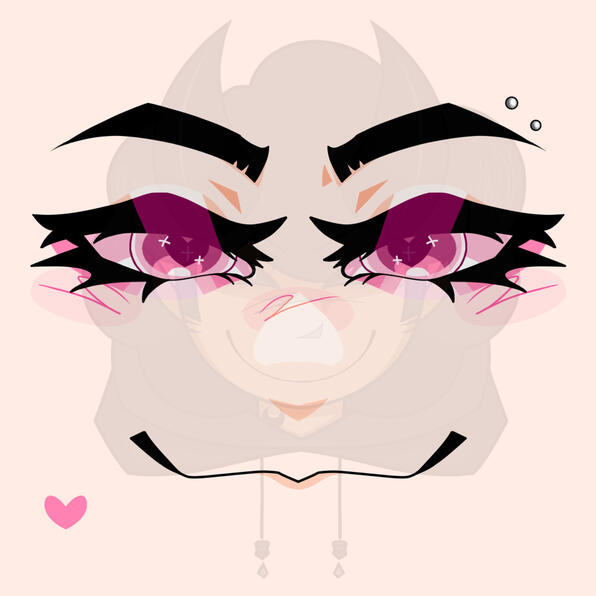 Star OC - Lineart + Flat Color